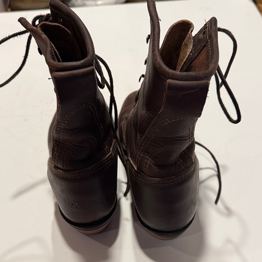 Durango Dark Brown Lace-Up Boots - Picture 4 of 7